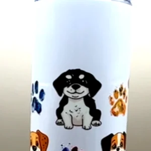 20 oz Skinny Tumbler with Decals