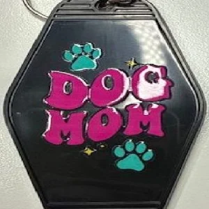 Motel Key Chain with Decal